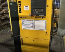 Maschine: KAESER SK 25 T Schraubenkompressoren, Kaeser, 10 Bar,