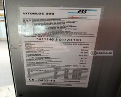 Maschine: VIESSMANN Vitobloc 200 EM-50/81 Gasgeneratoren