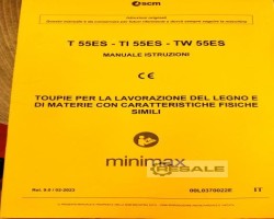 Maschine: SCM MINIMAX T55 ES Tischfräsen