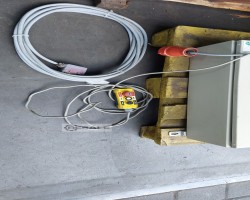 Maschine: GRUSE ELS 1-8-1 SO Doppel Scherenhubtisch mit Alu Plattform