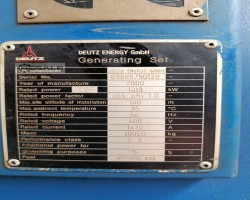 Maschine: MWM TBG 620 V12 K Gasgeneratoren