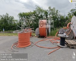 Maschine:   Posten Warenvorräte (5000 m Rohre) + (25.500 Kabel