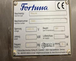 Maschine: FORTUNA Primus Premium K4 + GEK Brötchenanlagen