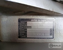 Maschine: MTU 12V4000 GS Gasgeneratoren