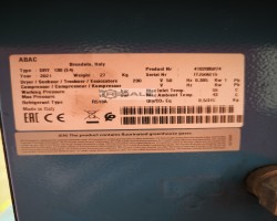 Maschine: ABAC FORMULA 11 Schraubenkompressor