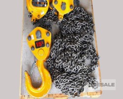 Maschine: KITO  15.000 KG CB150 Schwerlast-Handkettenzug