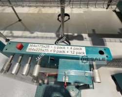 Maschine: PROJECT AUTOMATION + ENG. PROGRIP TX 240 Tragegriff-Applikator Schrumpffolier-Multipack