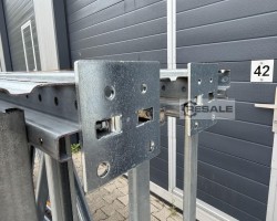 Maschine: META (THYSSEN) MULTIPAL S Länge: 11,40lfm./ 2500x1100mm Palettenregale