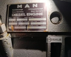 Maschine: POLYMA MA 1205005E65S (MAN D2842LW) Dieselgeneratoren