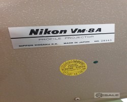 Maschine: NIKON VM-8A Profilprojektor