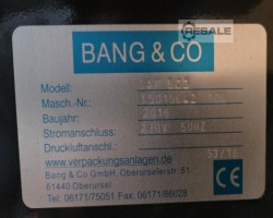 Maschine: BANG + CO SAP 603 Umreifungsmaschinen