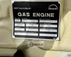 Maschine: MAN 0834 E302 Gasgeneratoren