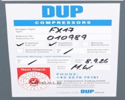 Maschine: ATLAS COPCO FX17 