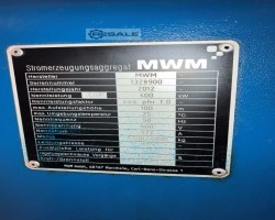 Maschine: MWM TCG 2016 V08 C Gasgeneratoren