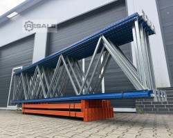Maschine: ARESTANT AS lenght 19,85 lfm. Palettenregale