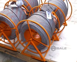 Maschine: TRACTEL GREIFZUG Tirak Ø 9 mm - 720 m Drahtseil auf Haspel