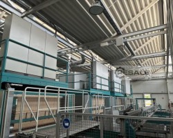 Maschine: ECOPROGETTI  STRINGER 40+ Solar Modul Produktion komplett zu Verkaufen.