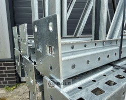 Maschine: META (THYSSEN)  Multipal S 2.500x1.100 mm /SR120|20 Palettenregalständer Regalständer Ständer Regal