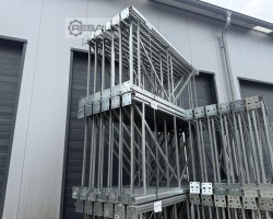 Maschine: META (THYSSEN)  Multipal S 2.000x1.100 mm /SR85|20 Palettenregalständer Regalständer Ständer Regal