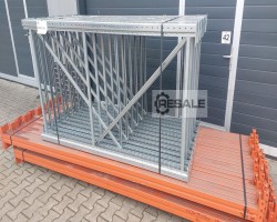 Maschine: META THYSSEN  Multipal S 37,32lfm./ 2200x1100mm Palettenregalanlage Regalanlage Palettenregal