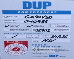 Maschine: ATLAS COPCO GA90VSD 