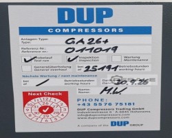Maschine: ATLAS COPCO GA26+ 