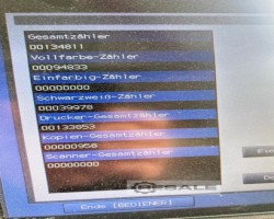 Maschine: KONICA MINOLTA C 4080 Digitaldruckmaschine