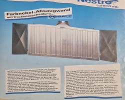 Maschine: NESTRO NFW2515 Farbnebelabsaugungen