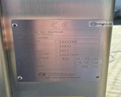 Maschine: K+G WETTER MAW U200 - type 431 Fleischwölfe