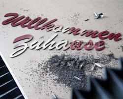 Maschine: CNC-STEP T-Rex N-2040 CNC Fräsmaschine CNC Portalfräse Holz & Alu Werbeschilder Fräse