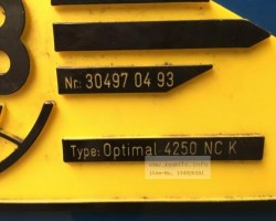 Maschine: ELB OPTIMAL  4250 NK Flachschleifmaschinen