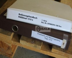 Maschine: PAGO 15/120E-x Etikettiermaschinen