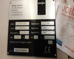 Maschine: BYSTRONIC Byspeed 3015 4400w Laserschneidemaschinen