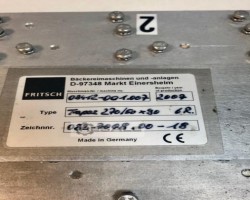 Maschine: FRITSCH Trapez 270/50x90 6R Stanze