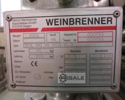 Maschine: ANLAGENBAU AG WORB  Durchlauf Pasteurisator