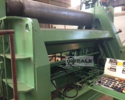 Maschine: HAEUSLER VRM-hy 3000 x 35 mm Walzen Blechrundbiegemaschine