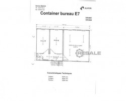 Maschine:   Bürocontainer Anlage, Baustellencontainer
