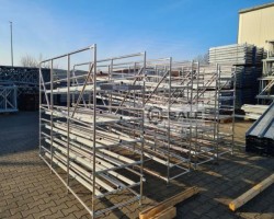 Maschine: BEEWATEC 2500x610x1915mm Metallregale Kistenregal