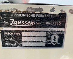 Maschine: JANSSEN FM128 K4 Gebäckformmaschinen
