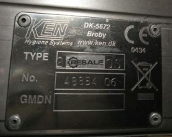 Maschine: KEN 2311-HOS Laborspülmaschine