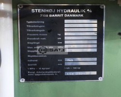 Maschine: STENHOJ 25T TE Einständerpressen