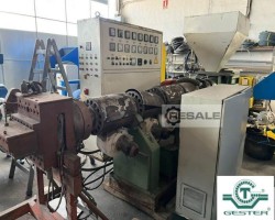 Maschine: EUROTECNO 90 mm Ø 35 L/D Regranulieranlagen