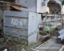 Maschine:  6.000 x 1.200 mm Förderbänder