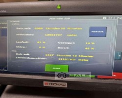 Maschine: TECNAU  Papierschneidestraße