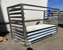 Maschine:  160cm Heuft Abziehwagen Querabziehapparate