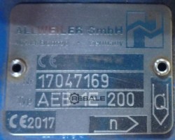 Maschine: ALLWEILER AEB 1E 200 Pumpen