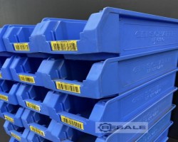 Maschine: SSI SCHäFER LF 511 G ZW blue Sichtlagerkisten Stapelkisten