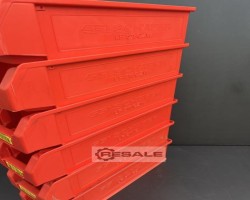 Maschine: SSI SCHäFER LF 511 G ZW red Sichtlagerkisten Stapelkisten