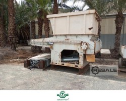 Maschine: VECOPLAN 1580x350 mm Schredderanlagen