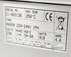 Maschine: CARBOLITE GERO AX30 Wärmeschrank Umlufttrockenschrank Trockenschrank